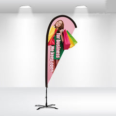 Custom Shape Advertising Flags