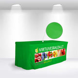 Table Cover - Fitted With Double  Split Back