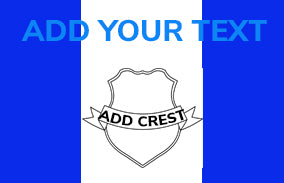 Football Supporters - Custom Vertical Tricolour