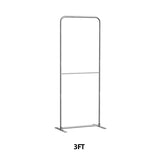 Free Standing Fabric Banner - Round Edges