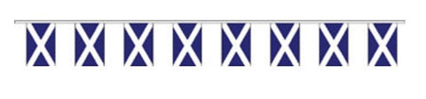 Six Nations Fabric Bunting - Scotland Flag Bunting - United Flags And Flagstaffs